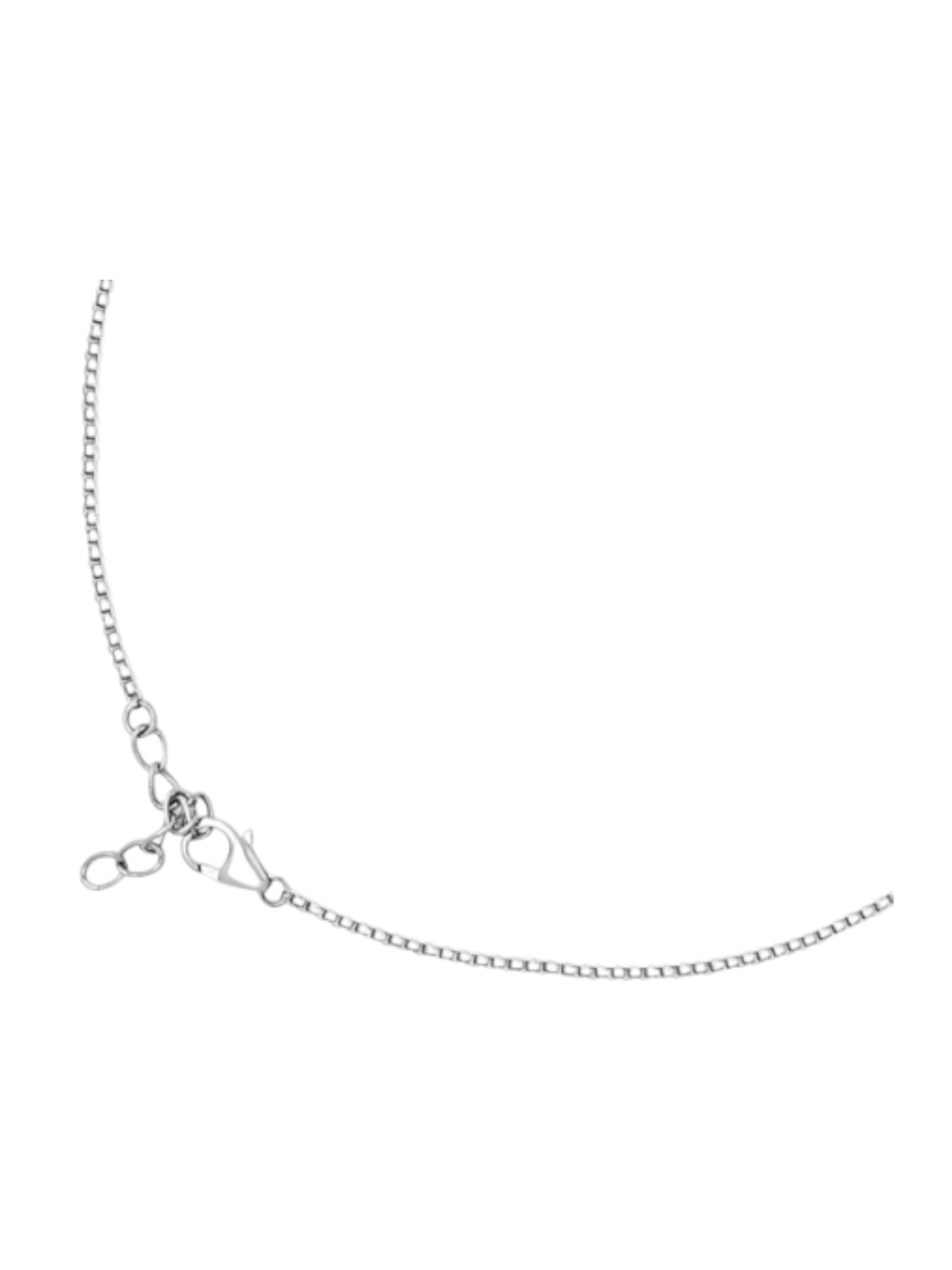 Infinite Sparkle Rhodium-Plated Kesardeep Impex By 925 Sterling Silver Anklet For Women